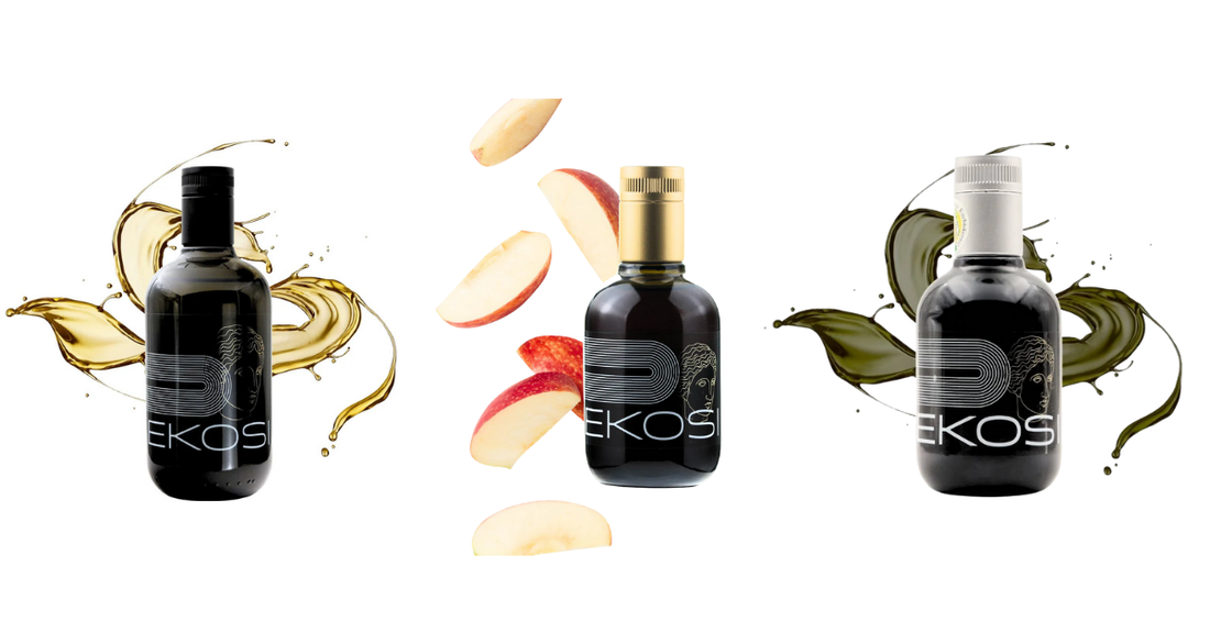  Griechische Geschenkideen – Gourmet Geschenkbox mit Olivenöl & Balsamessig