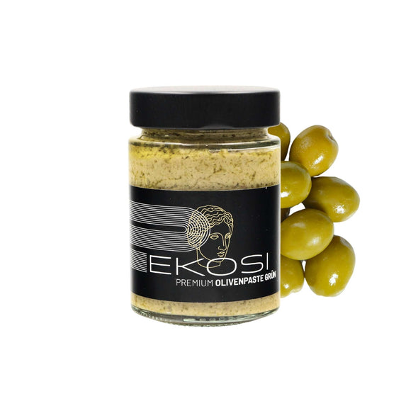 ekosi Olivenpaste grün im Glas